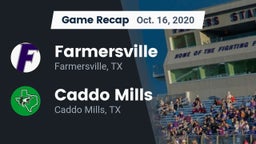 Recap: Farmersville  vs. Caddo Mills  2020