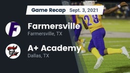 Recap: Farmersville  vs. A Academy 2021
