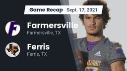 Recap: Farmersville  vs. Ferris  2021