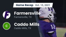 Recap: Farmersville  vs. Caddo Mills  2021
