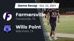 Recap: Farmersville  vs. Wills Point  2021