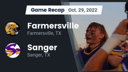 Recap: Farmersville  vs. Sanger  2022