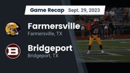 Recap: Farmersville  vs. Bridgeport  2023