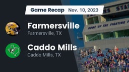 Recap: Farmersville  vs. Caddo Mills  2023