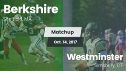 Matchup: Berkshire High vs. Westminster  2017