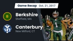 Recap: Berkshire  vs. Canterbury  2017