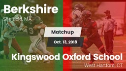 Matchup: Berkshire High vs. Kingswood Oxford School 2018