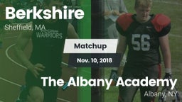 Matchup: Berkshire High vs. The Albany Academy 2018