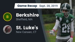 Recap: Berkshire  vs. St. Luke's  2019