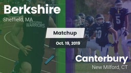 Matchup: Berkshire High vs. Canterbury  2019