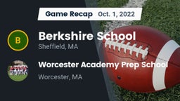 Recap: Berkshire  School vs. Worcester Academy Prep School 2022