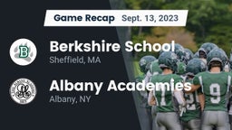 Recap: Berkshire  School vs. Albany Academies 2023