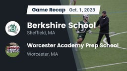 Recap: Berkshire  School vs. Worcester Academy Prep School 2023