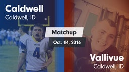 Matchup: Caldwell  vs. Vallivue  2016