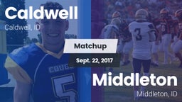 Matchup: Caldwell  vs. Middleton  2017