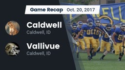 Recap: Caldwell  vs. Vallivue  2017