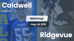 Matchup: Caldwell  vs. Ridgevue 2018