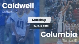 Matchup: Caldwell  vs. Columbia  2019