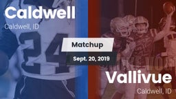 Matchup: Caldwell  vs. Vallivue  2019