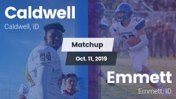 Matchup: Caldwell  vs. Emmett  2019