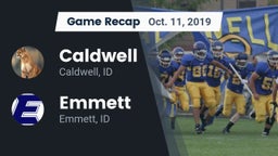 Recap: Caldwell  vs. Emmett  2019