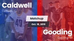 Matchup: Caldwell  vs. Gooding  2019