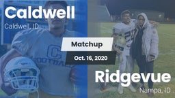 Matchup: Caldwell  vs. Ridgevue  2020