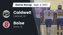 Recap: Caldwell  vs. Boise  2021