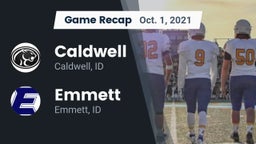 Recap: Caldwell  vs. Emmett  2021