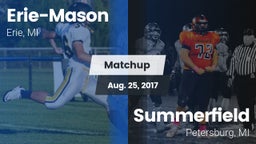 Matchup: Erie-Mason High vs. Summerfield  2017