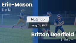Matchup: Erie-Mason High vs. Britton Deerfield 2017