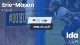 Matchup: Erie-Mason High vs. Ida  2019