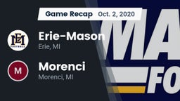 Recap: Erie-Mason  vs. Morenci  2020
