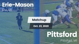 Matchup: Erie-Mason High vs. Pittsford  2020