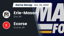 Recap: Erie-Mason  vs. Ecorse  2020
