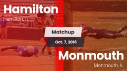 Matchup: Hamilton  vs. Monmouth  2016