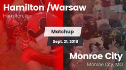 Matchup: Hamilton  vs. Monroe City  2018
