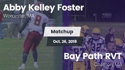 Matchup: Abby Kelley Foster vs. Bay Path RVT  2018