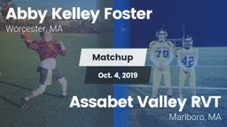 Matchup: Abby Kelley Foster vs. Assabet Valley RVT  2019