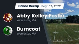Recap: Abby Kelley Foster vs. Burncoat  2022