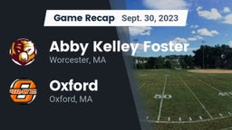 Recap: Abby Kelley Foster vs. Oxford  2023