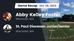 Recap: Abby Kelley Foster vs. St. Paul Diocesan Junior/Senior  2023