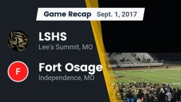 Recap: LSHS vs. Fort Osage  2017