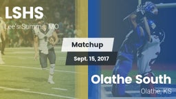 Matchup: LSHS vs. Olathe South  2017