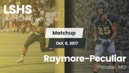 Matchup: LSHS vs. Raymore-Peculiar  2017