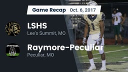 Recap: LSHS vs. Raymore-Peculiar  2017