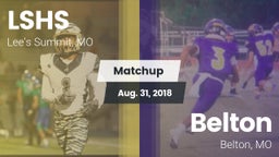 Matchup: LSHS vs. Belton  2018