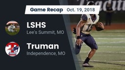 Recap: LSHS vs. Truman  2018