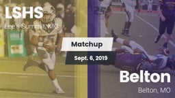 Matchup: LSHS vs. Belton  2019