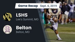 Recap: LSHS vs. Belton  2019
